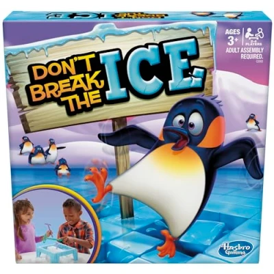 Image de Hasbro Gaming Don&#039;t Break The Ice Jeu de société pour Enfants à partir 3 Ans