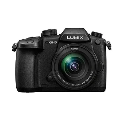 Image de Panasonic Lumix GH5M Appareil photo Hybride Expert + Objectif 12 60mm (Capteur 4/3 20MP, Double stab., Viseur OLED, 4K60p/C4K24p 4:2:2 10bit, Tropicalisé) Noir Version Française