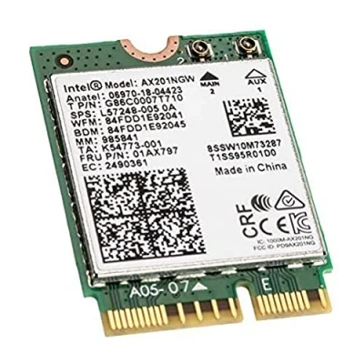 Image de Intel ® Wi Fi 6 AX201 (Gig+) Neuf