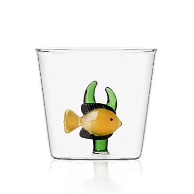 Image de Ichendorf Milano 0.09352056 Tumbler Conpoisson Jaune/Algue Vert Collection Marine Garden
