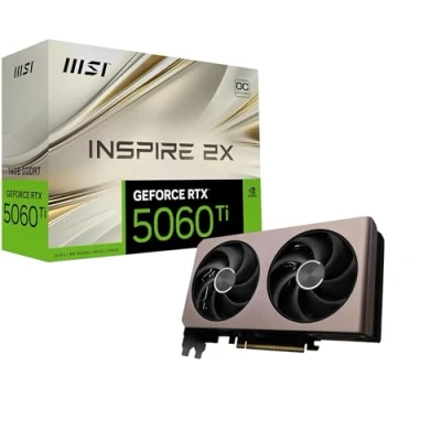 Image de MSI NVIDIA GeForce RTX 5060 Ti 16G Inspire 2X OC