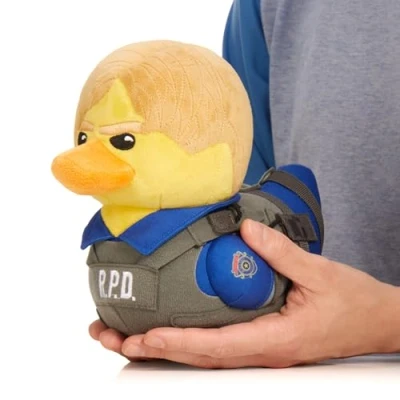 Image de TUBBZ Peluche : Leon Kennedy Canard en Caoutchouc Resident Evil Douce à Collectionner