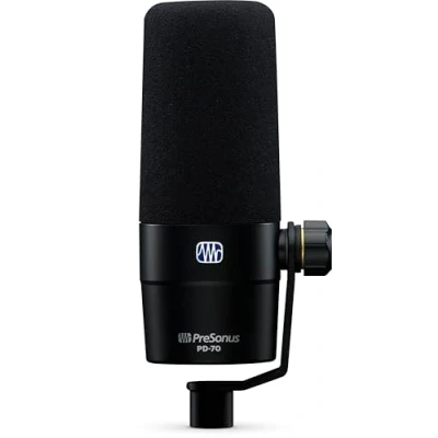 Image de PreSonus PD 70 Microphone Dynamique Cardioïde pour Enregistrement, Diffusion, Podcasting et Streaming en Direct