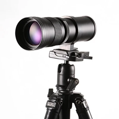 Image de Hersmay 420 800mm f / 8.3 16 Super Tele Zoom Lens Vario pour Canon EOS 1300D, 60D, 70D, 1200D, 1100D, 1000D, 760D, 750D, 700D, 650D, 600D, 550D 500D DSLR/SLR Camera