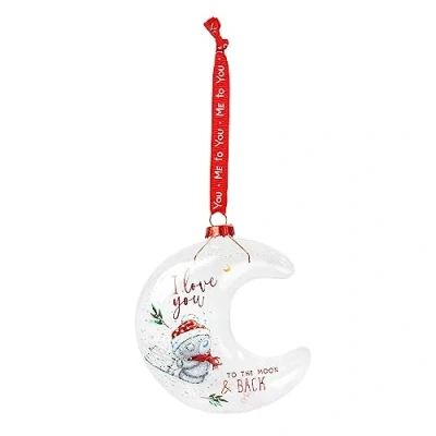 Image de Me to You Tatty Teddy Boule de Noël « Moon and Back » dans Une boîte Cadeau Collection Officielle Signature