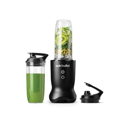 Image de nutribullet Ultra NB1206MB, Personal Blender, Lames en Acier Inoxydable, Blender à Smoothie, 2 Tasses Tritan de 900ml et 700ml, 1200W, Noir mat