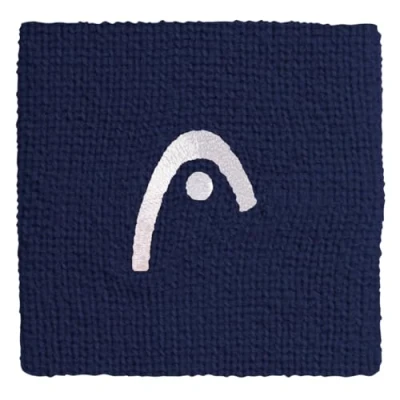 Image de HEAD Bandeau de Poignet 2,5 Pouces (6,35 cm) Adulte Unisexe, Navy, Taille Unique