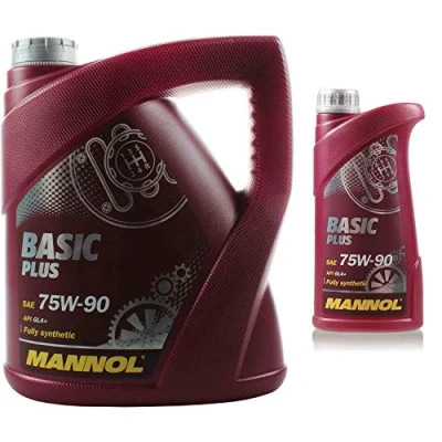 Image de MANNOL Basic Plus 75W 90 Huile de transmission API GL 4+ 5 l