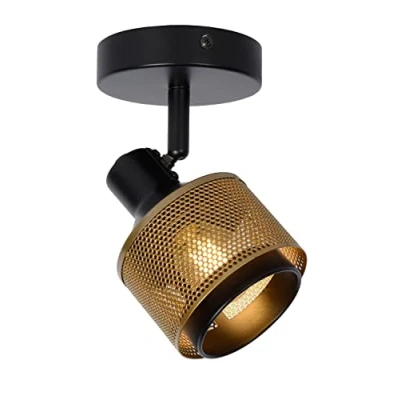 Image de LUCIDE RAFA Spot plafond 1xE14 Noir
