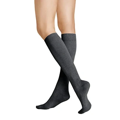 Image de Hudson Bas/Chaussettes/Collant Femme Gris (Grau Mel. 0550) FR : 35/38 ( Taille fabricant 35/38)