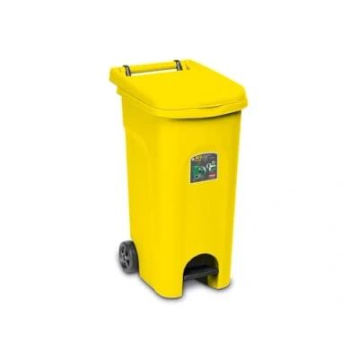 Image de Stefanplast BIDONE ECO System 80 L avec PEDA Jaune