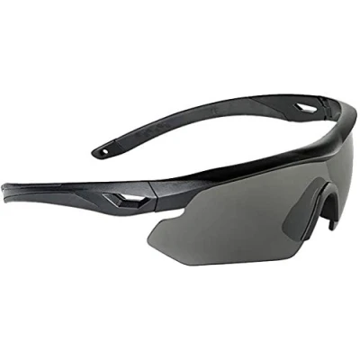 Image de Swiss Eye Nighthawk Lunettes De Soleil 3 Objectifs Interchangeables Cadre Caoutchouc Noir Taille unique