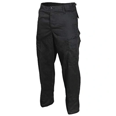 Image de Mil Tec Miltec Pantalon Us Type BDU Ranger Noir 911 Taille Unique