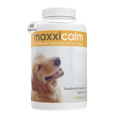 Image de maxxipaws maxxicalm calmant Naturel pour Chien sans Somnolence 60 Savoureux comprimés