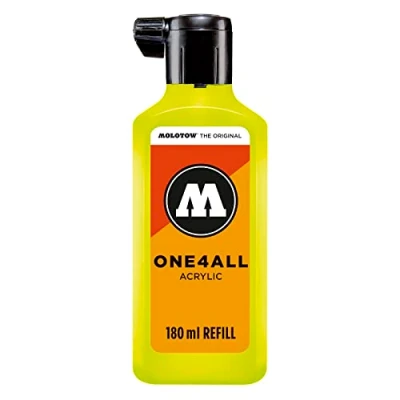Image de Molotow ONE4ALL Refill acrylique couleur 236 vert toxique 180 ml