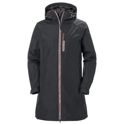 Image de Helly Hansen LONG Belfast Winter Jacket Veste Hardshell, Femme, Taille: Medium, Dark grey