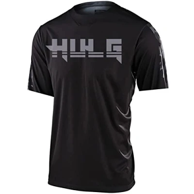 Image de Maillot De VTT pour Homme Manches Courtes Respirant Séchage Rapide,Cyclisme Vélo Route/Multisport/Fitness (style 14,M)