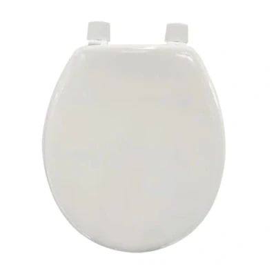 Image de Abattant WC MSV MDF Charnières plastiques Blanc