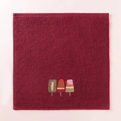 Image de Top Towel Lot de 3 torchons en Tissu éponge 100% Coton Ensemble brodés