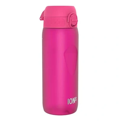 Image de ION8 Gourde, 750 ml, Anti Fuite, Sports, Facile à Ouvrir, Verrouillage Sécurisé, Lavable en Lave vaisselle, Poignée de Transport, Couvercle Rabattable, Sans BPA, Profilée, Rose