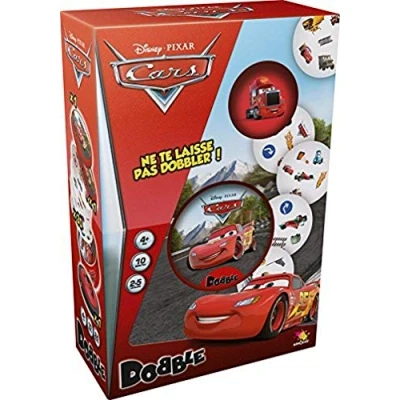 Image de Zygomatic Dobble : Cars Jeu de société À partir 4 ans 2 à 5 joueurs 10 minutes