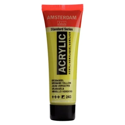 Image de Amsterdam Acrilico Standard 20 Ml. Giallo Verdastro