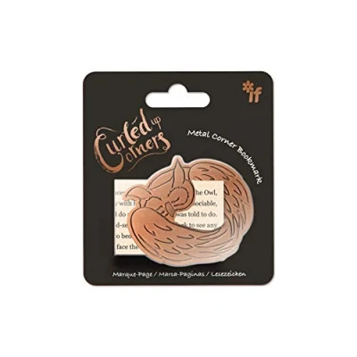 Image de Curled Up Corners Sleepy Owl