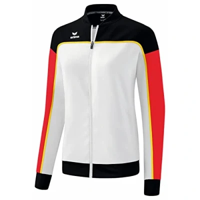 Image de Erima Change by Fonctionnel Veste de présentation, Blanc/Noir/Rouge, 44 Femme