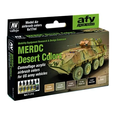 Image de Vallejo Ensemble de modèles Air US MERDC Desert Colors