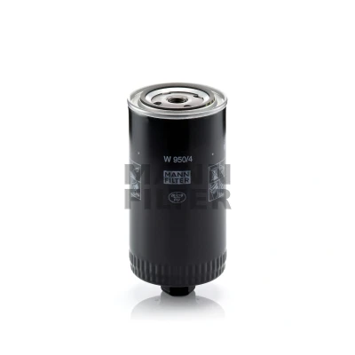 Image de MANN FILTER W 950/4 Filtre à huile 3/4 16 UNF avec un clapet de non retour vissé VOLKSWAGEN: Transporter 4 Bus, 4, LT 28 35 I Van