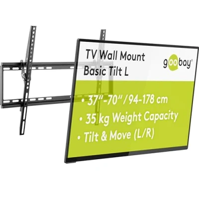 Image de Support mural inclinable Basic Tilt pour téléviseur avec écran de 37&quot; à 70&quot;