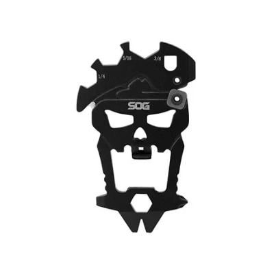 Image de SOG MacV Tool SM1001 Hardcased Black 12 outils en 1 : décapsuleur, tournevis, Mixte Adulte, Noir, Taille unique