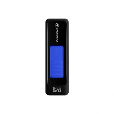 Image de Transcend JetFlash elite 760, 64GB lecteur USB flash 64 Go Type A 3.2 Gen 1 (3.1 1) Noir, Bleu Neuf