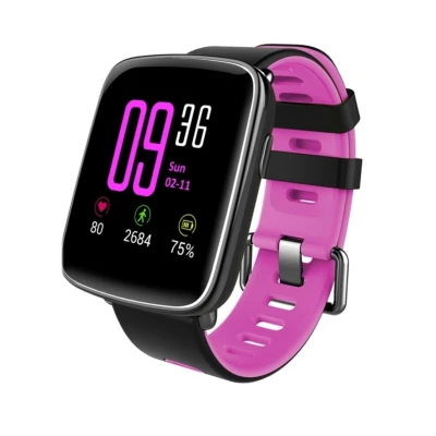 Image de Montre Connectéee Android iOs Écran Tactile Bluetooth Ip68 Anti Perte Rose YONIS Neuf
