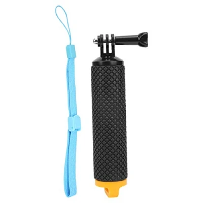 Image de VBESTLIFE poignée Flottante, Monopode de Selfie plongée à Flottante étanche avec Corde Main réglable, pour OSMO Action/pour 9(Jaune)