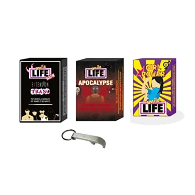Image de Lot 3 Extensions en Français Smile Life Apocalypse + Trash Girl Power 1 Décapsuleur Blumie (Apocalypse Power)