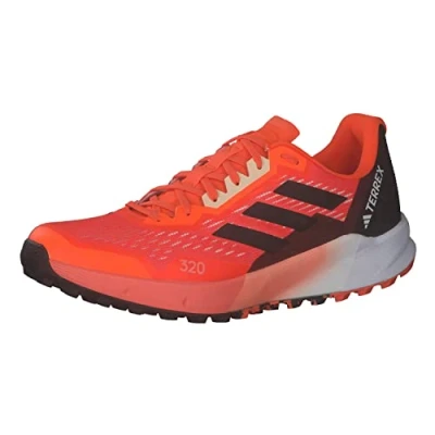 Image de Adidas Terrex Agravic FLOW 2 Chaussures de running, Homme, Taille: 44, Impact orange core black coral fusion Tissu / matière synthétique