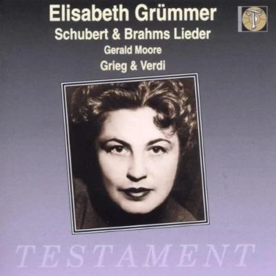 Image de Elisabeth Grümmer : Schubert &amp; Brahms Lieder
