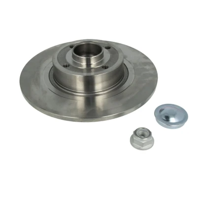 Image de DELPHI BG9032RS Disque de frein 270 10 4 plein huilé non traité avec roulement roue, bague ABS RENAULT: SCENIC 2, MEGANE 2 Kombi