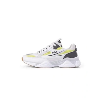 Image de Fila Footwear Recade WMN Baskets basses whitewild lime, Femme, Taille: 41, White wild lime Matière synthétique / textile