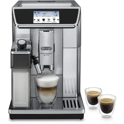 Image de Machine expresso automatique avec broyeur DELONGHI PrimaDonna Elite ECAM 650.75.MS Inox
