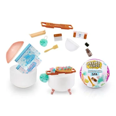 Image de MGA&#039;s Miniverse Make It Mini Spa Series Objets de Collection dans Un Emballage Mystère Produits DIY Fonctionnels Non COMESTIBLES pour Adolescents, Adultes, Collectionneurs &amp; Enfants