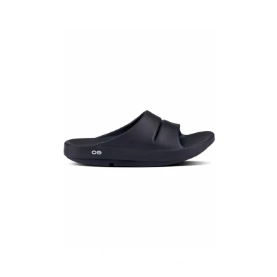Image de Oofos Ooahh Slide Sandal T. 36 Noir Sandales de récupération confortables pour la course
