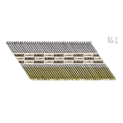 Image de DeWalt DNPT28R75Z Pointes en bande papier 33 crantées 2,8 x 75 mm Argent