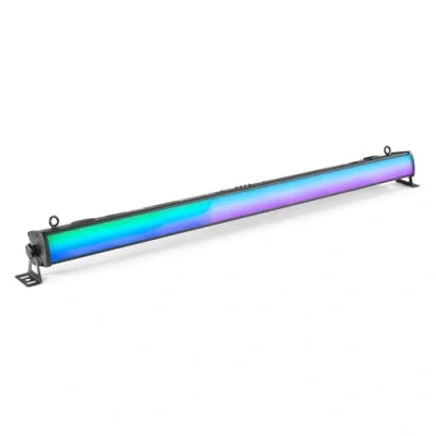 Image de Beamz LCB224 Barre Lumière avec 224 LED, Jeux de Lumière, Projecteur Mode DMX, Gestion Audio, 54 Effets Intégrés, 16 Sections Contrôlables, Idéal pour l&#039;Éclairage vos Évènements ou Spectacles