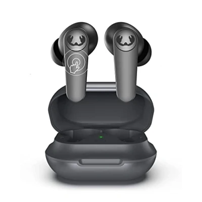 Image de Fresh &#039;N Rebel Twins ANC Écouteurs Intra Auriculaires sans Fil avec Suppression Active du Bruit Gris tempête