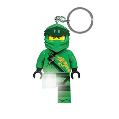 Image de Porte clés lumineux LEGO Ninjago Legacy Lloyd figurine de 76 mm hauteur (KE150H) 2 piles CR2025 incluses