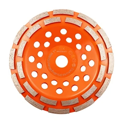 Image de Disque Diamant,Meule assiette diamantée 180mm BRSCHNITT béton universel x 22,2 mm meule double rangée
