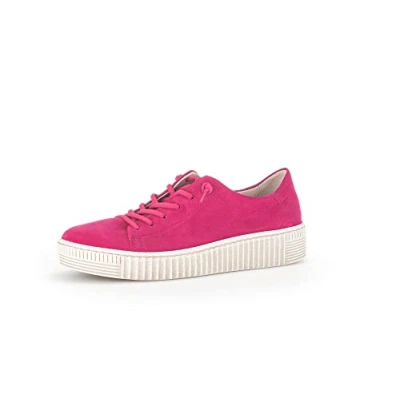 Image de Gabor Baskets basses pour femme, semelle intérieure amovible, Best Fitting, Rose 10., 38.5 EU