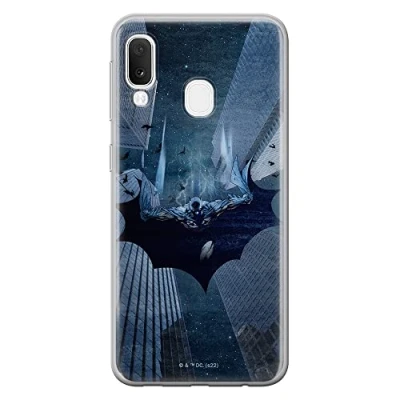 Image de ERT GROUP Coque de téléphone Portable pour Samsung A20e Original et sous Licence Officielle DC Motif Batman 071 Parfaitement adapté à la Forme du Portable, en TPU
